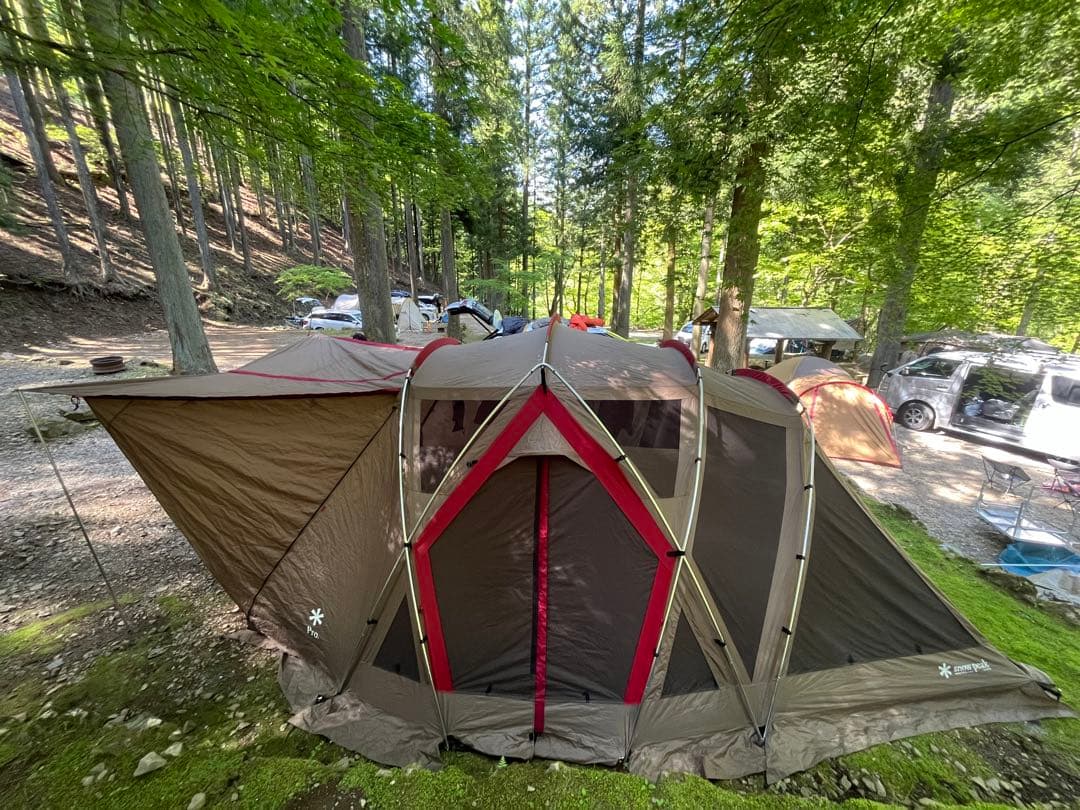 スノーピーク リビングシェルロング　中古セット