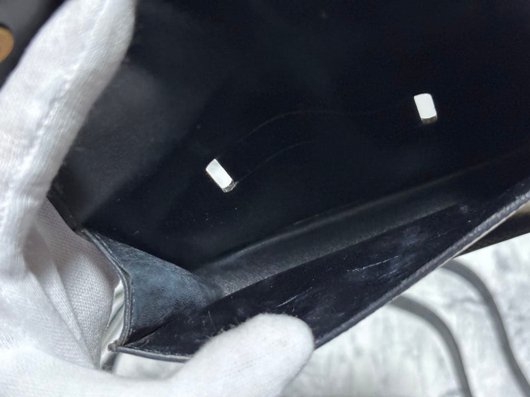 HERMES エルメス ボックスカーフ ポシェットグリーン ウエストポーチ