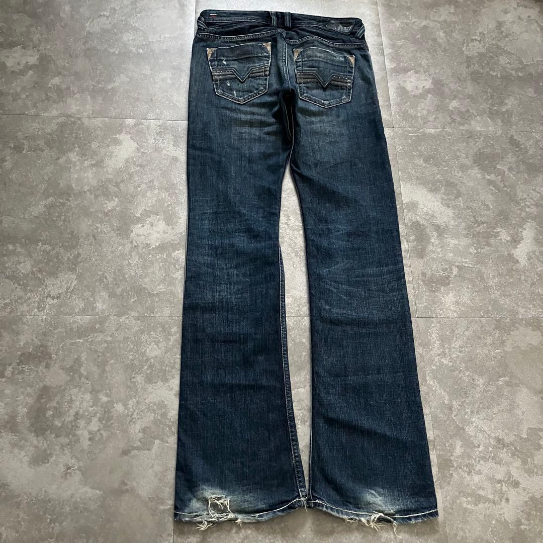 00s diesel archive flared denim Y2K ロング丈