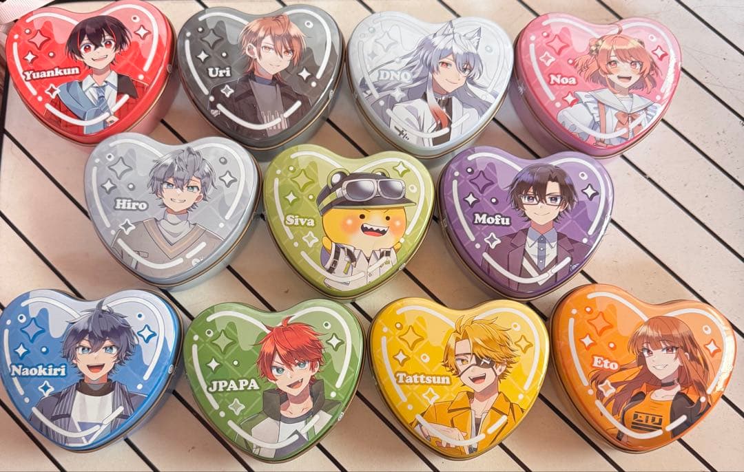 からふるピーチ チョコ缶 11個セット