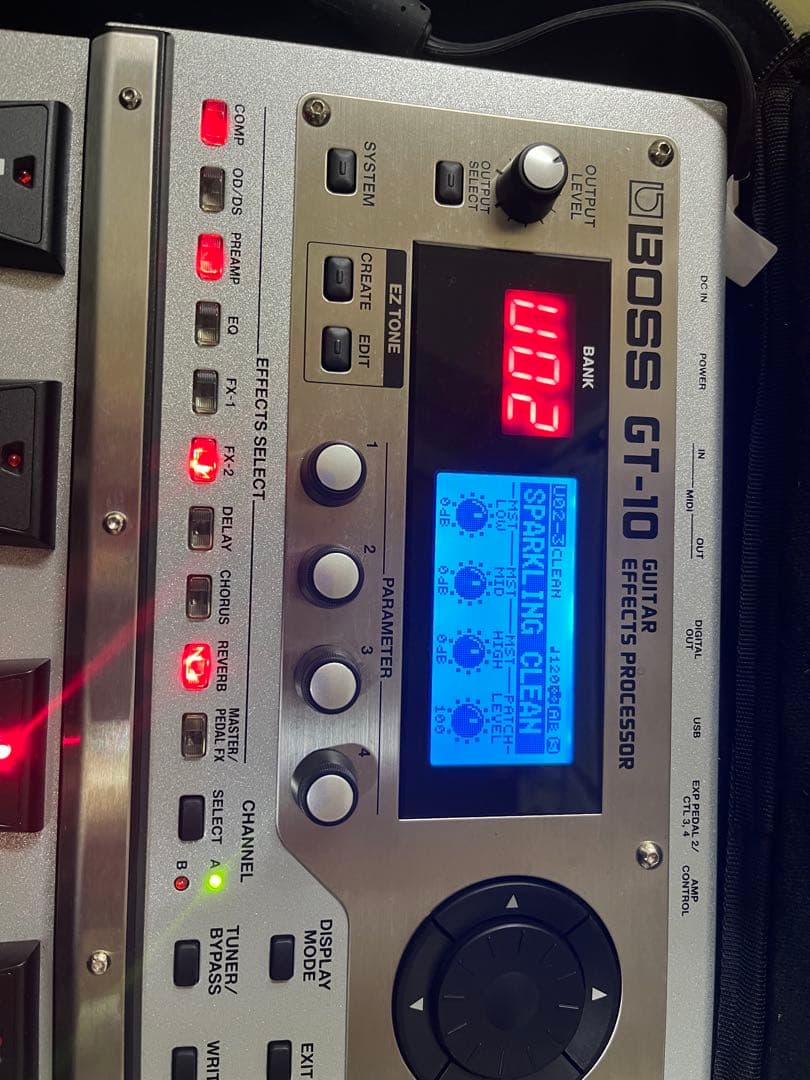 BOSS GT-10 ギターエフェクター ACアダプター付き