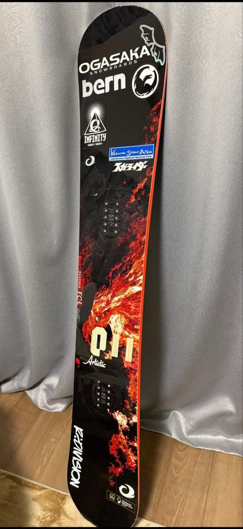 【値下げ】オガサカスノーボード FC リミテッド157cm