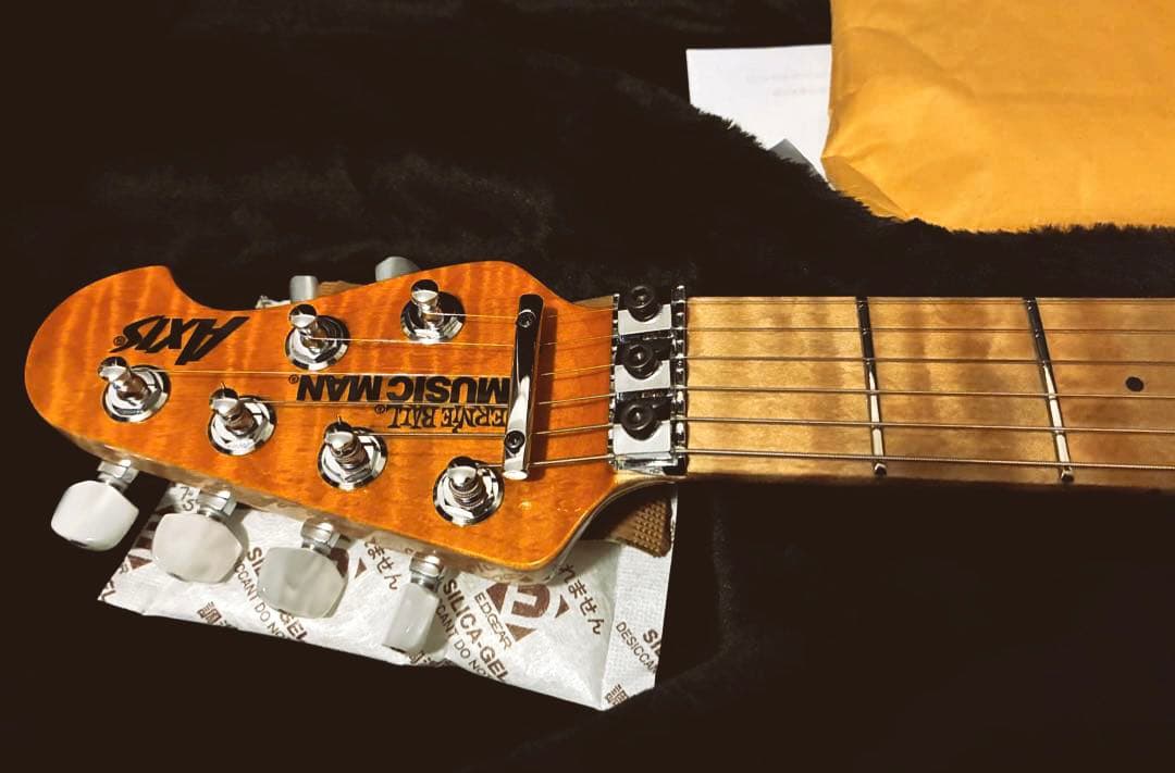 ギター Music Man Axis USA Translucent Gold