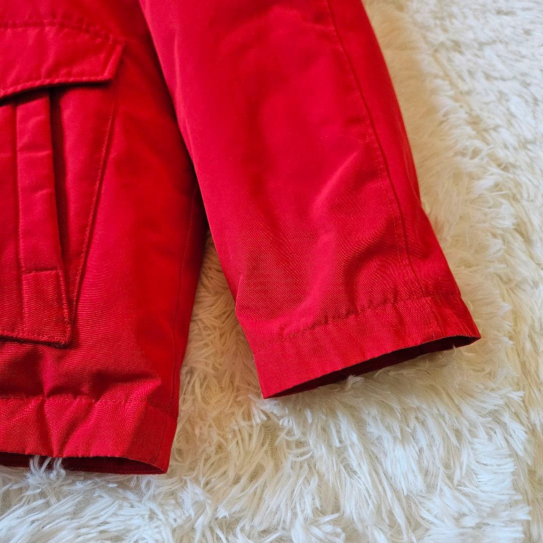 【XLサイズ 極美品】ショット 肉厚ダウンジャケット ダブルジップ ファー着脱可