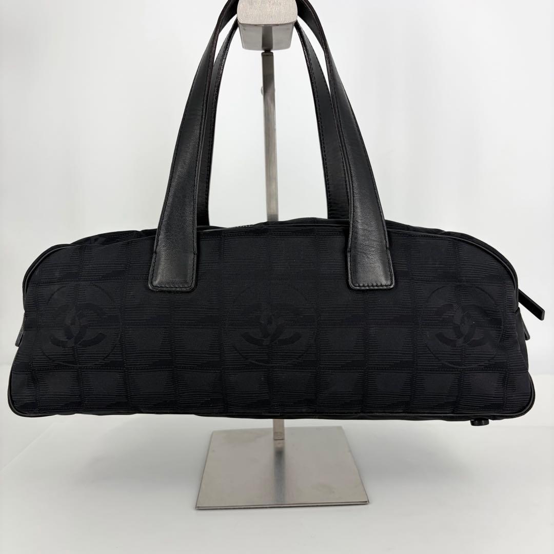 【美品】CHANELシャネル ニュートラベルライン ミニボストン 7番台 859