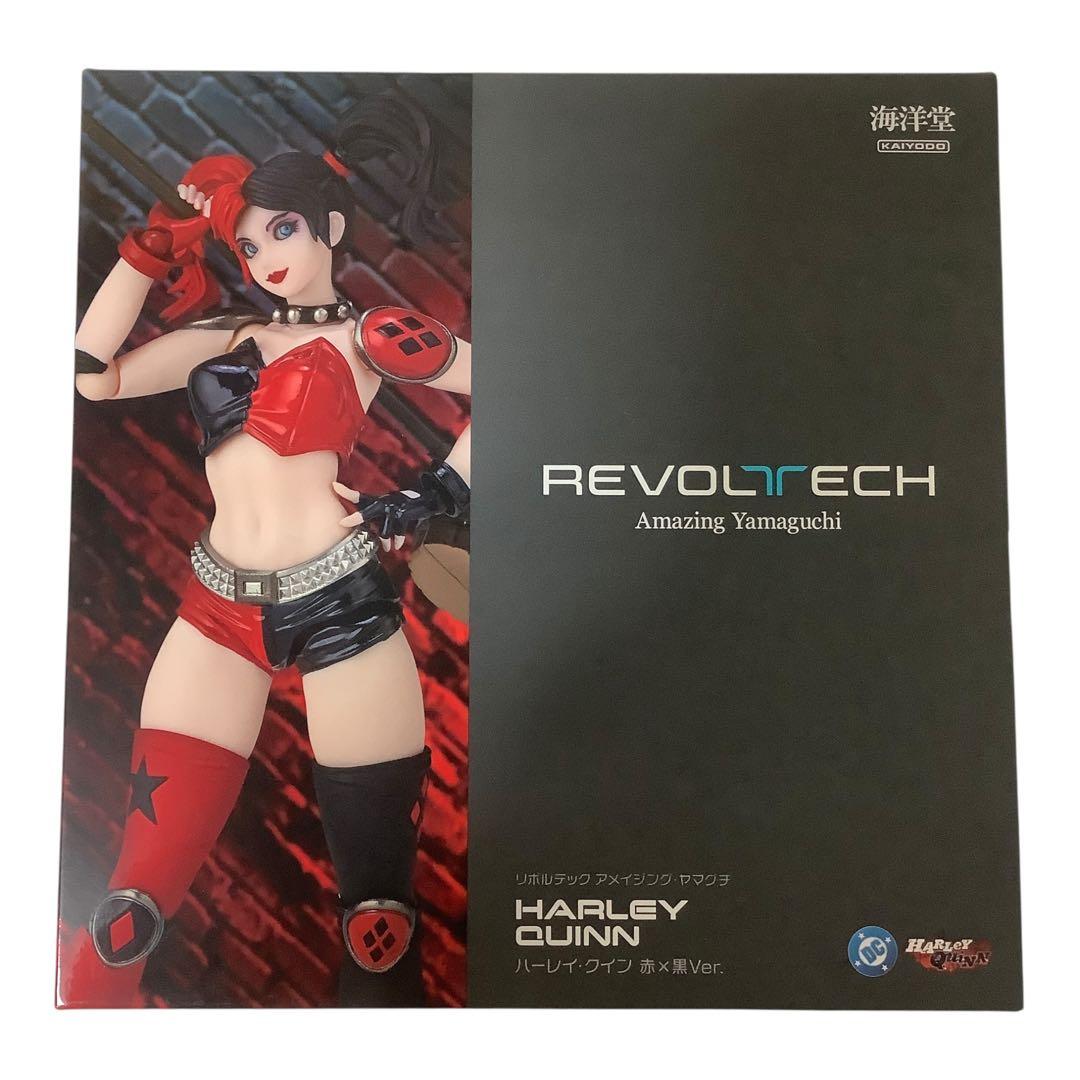 【特典付】リボルテック　アメイジング・ヤマグチ　ハーレイ・クイン　赤×黒Ver.