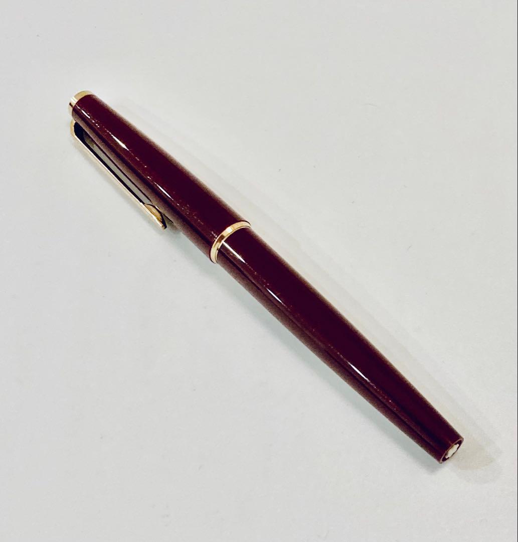 ペン先14K◆モンブラン高級万年筆 MONTBLANC 1970s ボルドー