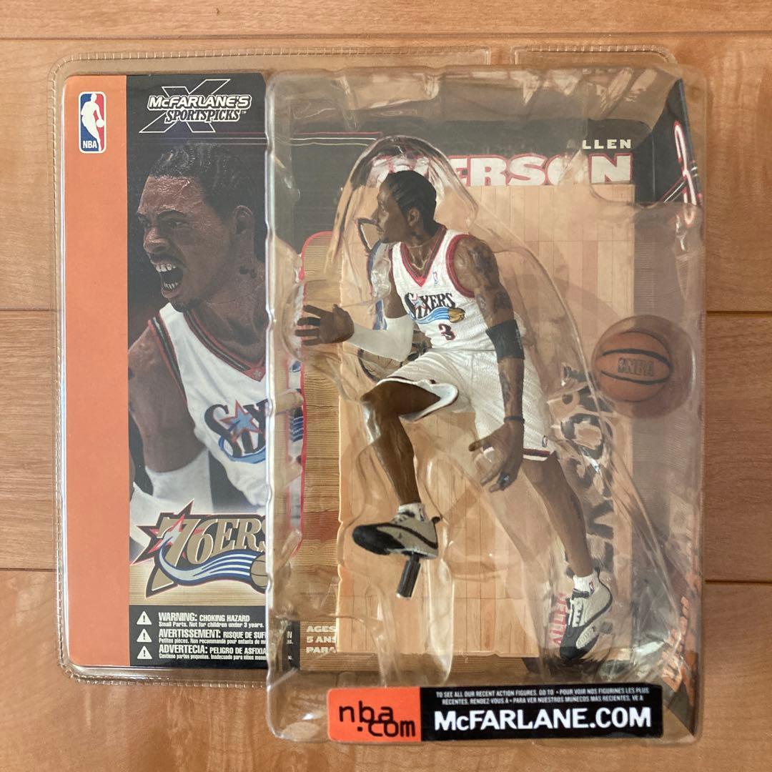 マクファーレン NBA フィギュア 7体セット アイバーソン マローン アレン