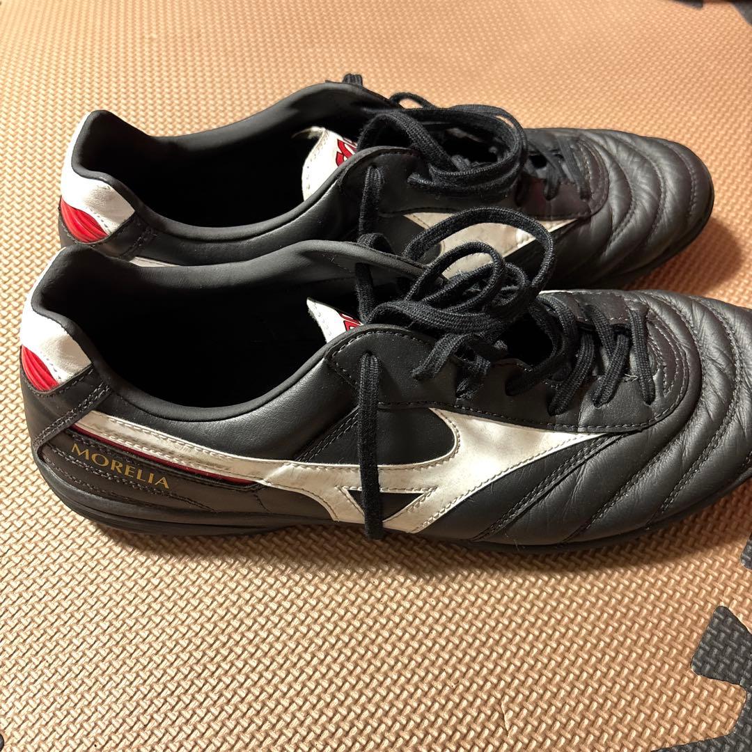 Mizuno Morelia ブラック/ホワイト 28.0cm 箱無し