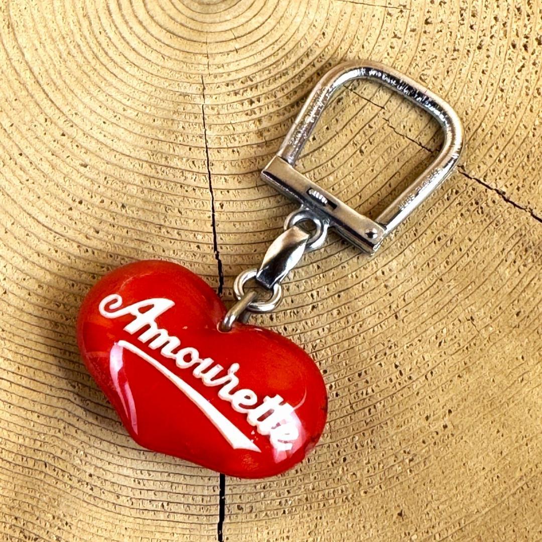 ブルボンキーホルダー Amourette ハート フランス アンティーク