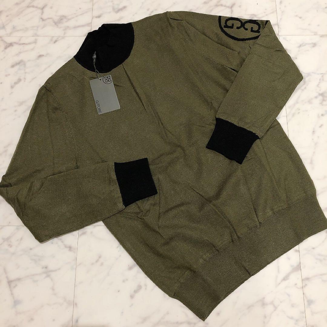 新品未使用 ゴルフ G/FORE ジーフォア メンズ セーター 長袖 Mサイズ