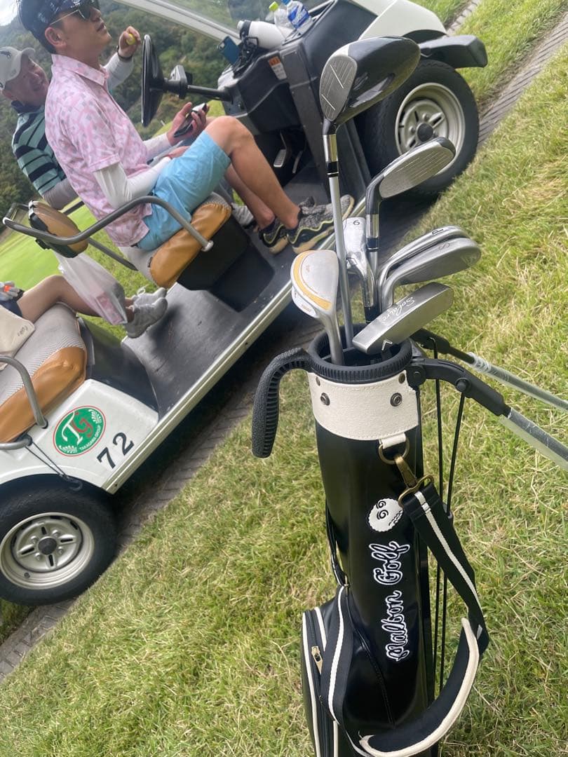 新品★ 茶色 ★ セルフスタンドクラブケース