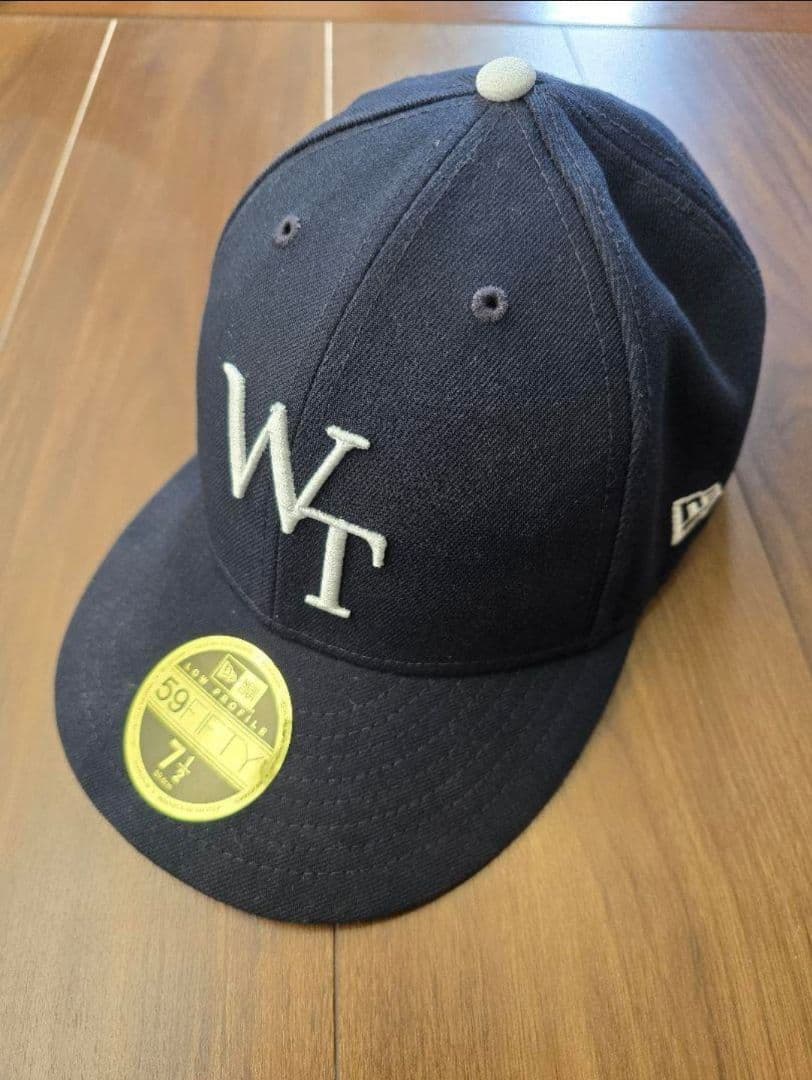 WTAPS ダブルタップス キャップ ネイビー NEW ERA 7 1/2 美品