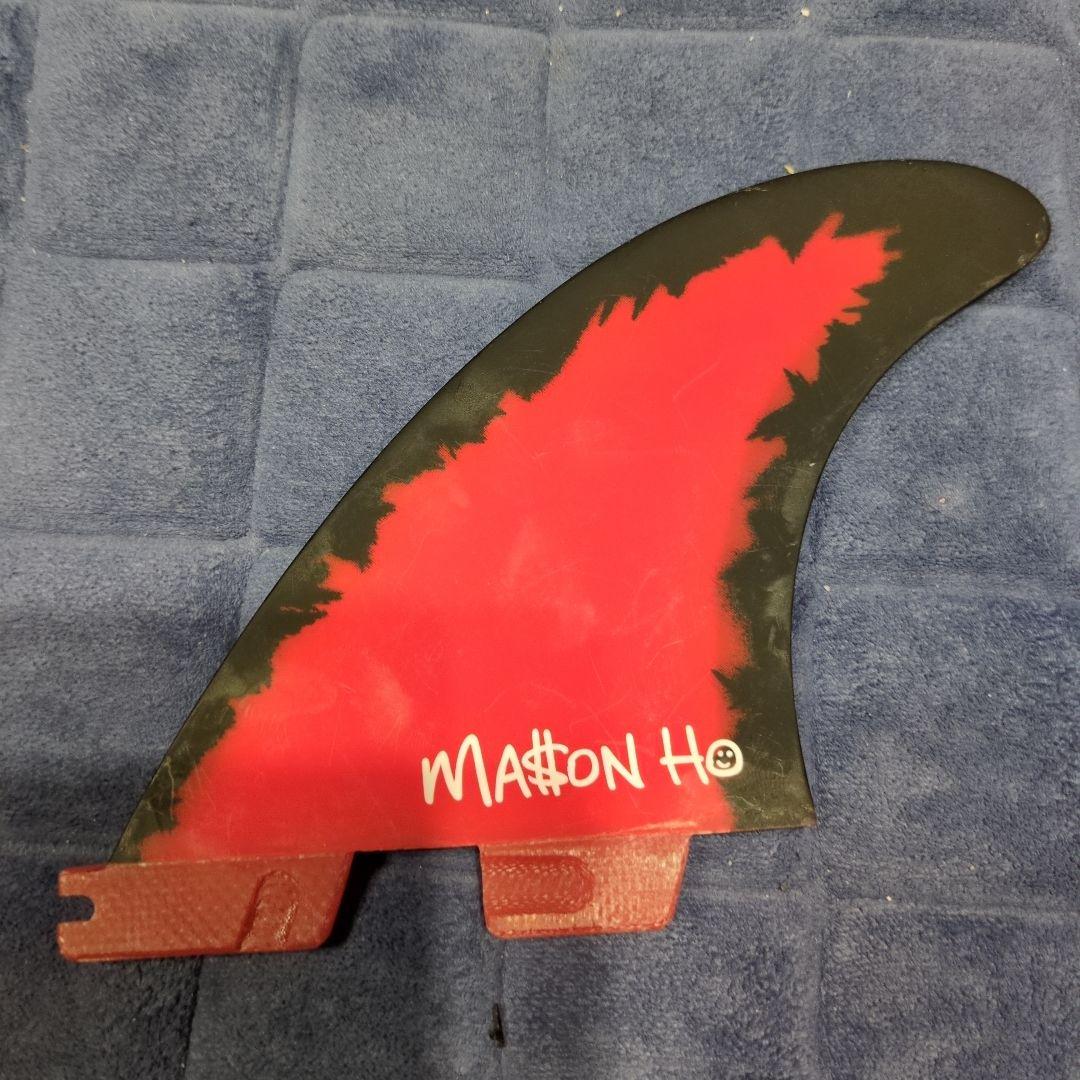 FCS II Mason Ho サーフボードフィン 赤黒