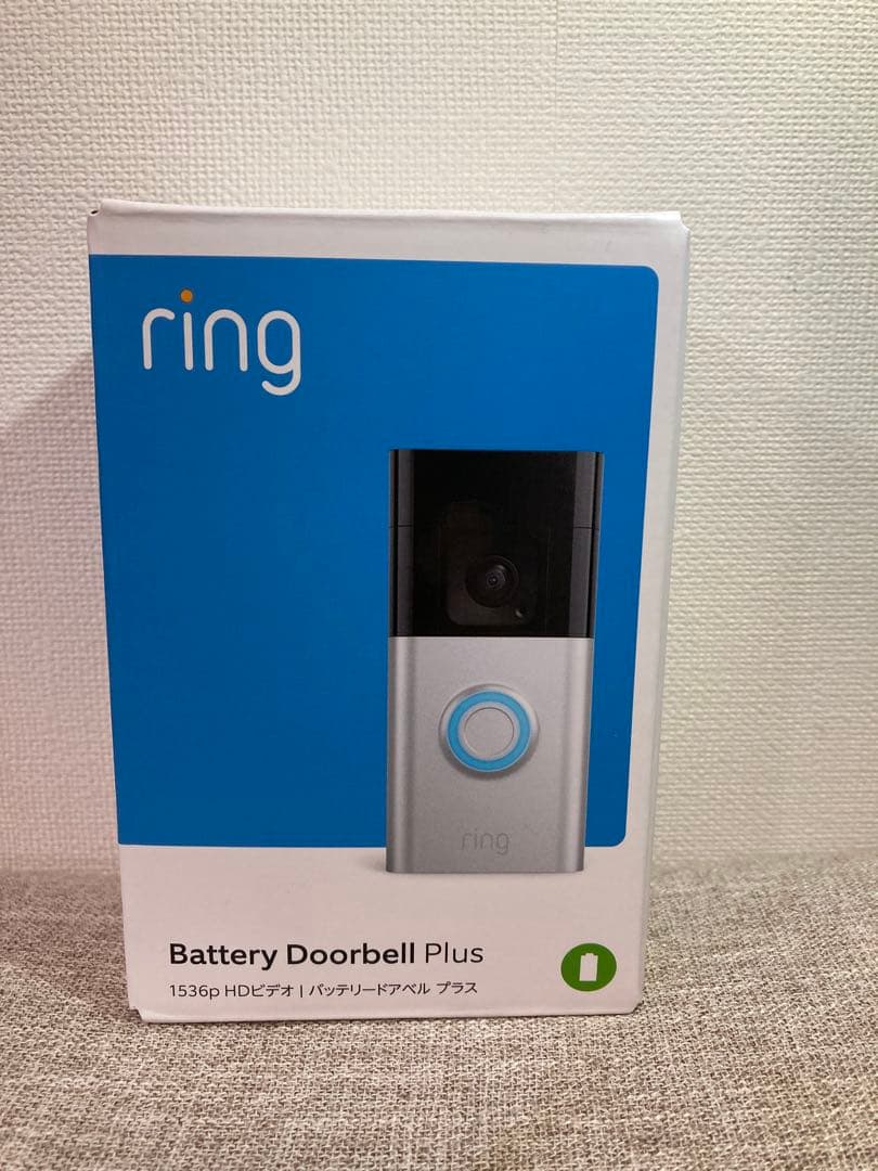防犯・セキュリティ用品 Ring Battery Doorbell Plus