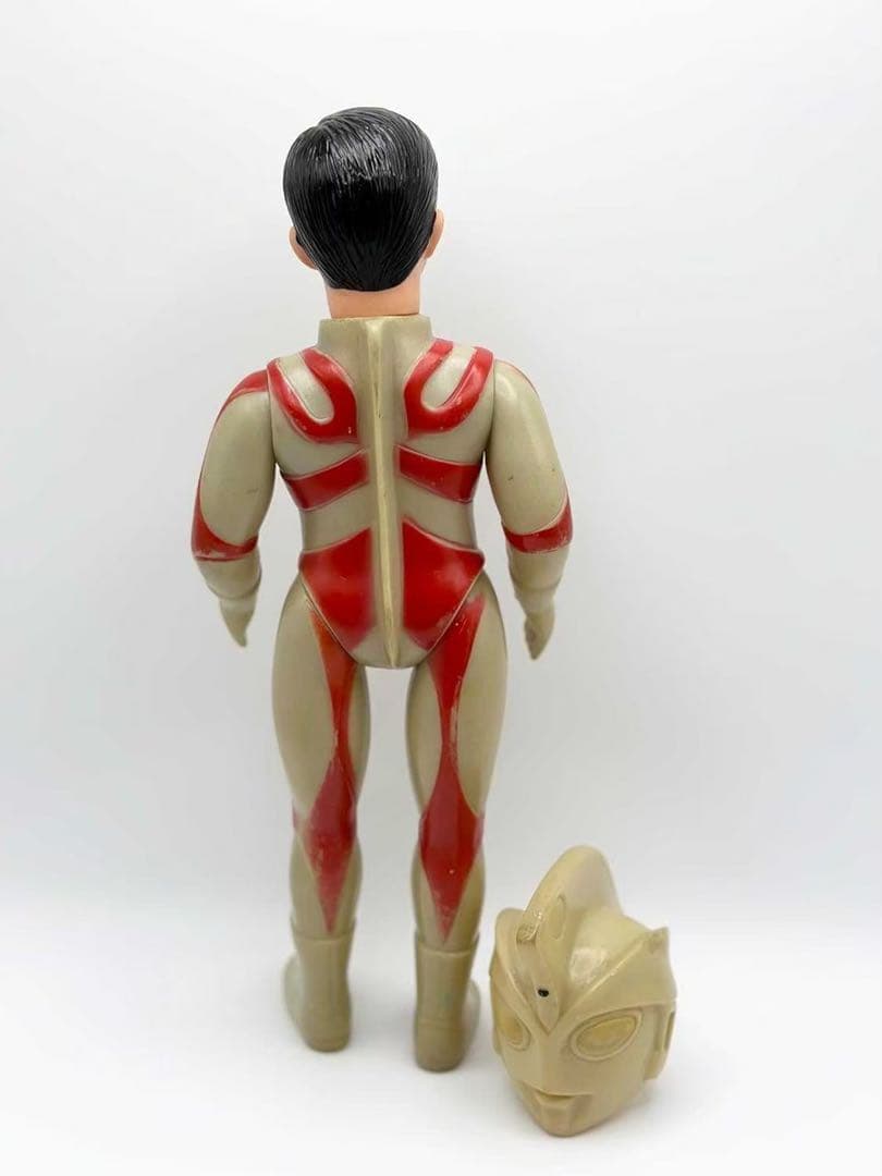 ブルマァク製 ウルトラマン　ウルトラ怪獣 希少品 全高32cm 当時物 面取