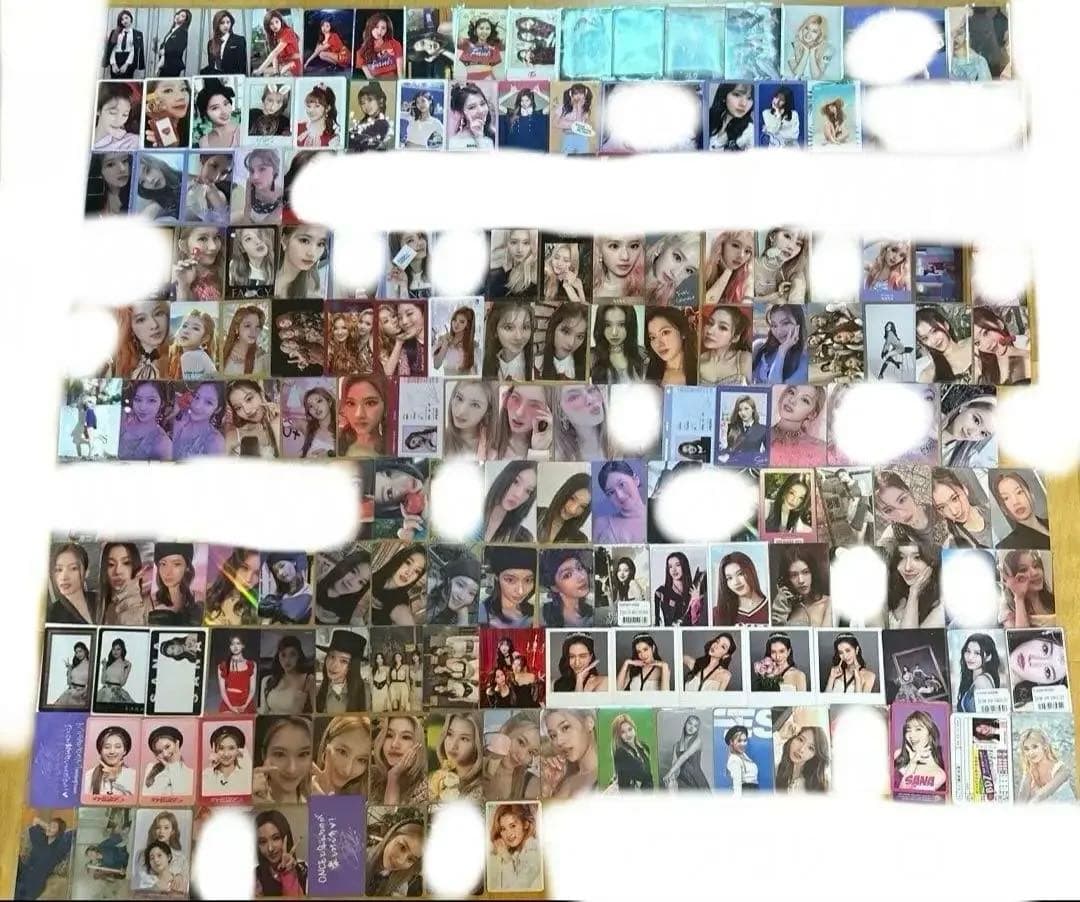 TWICE サナ　トレカ　まとめ売り　ラキドロ　ハイタッチトレカ　ペンライト