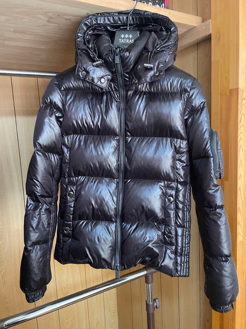TATRAS タトラス　黒 ダウンジャケット フード付き　サイズ01