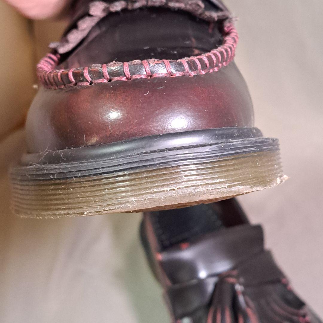 ドクターマーチン　ADRIAN　タッセルローファー 　チェリーレッド