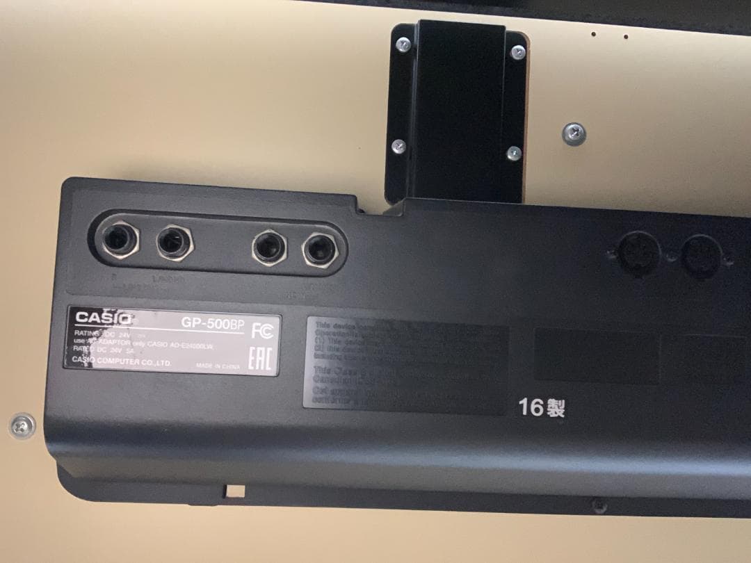 ★56587【電子ピアノ】CASIO　GP500BP　16年製
