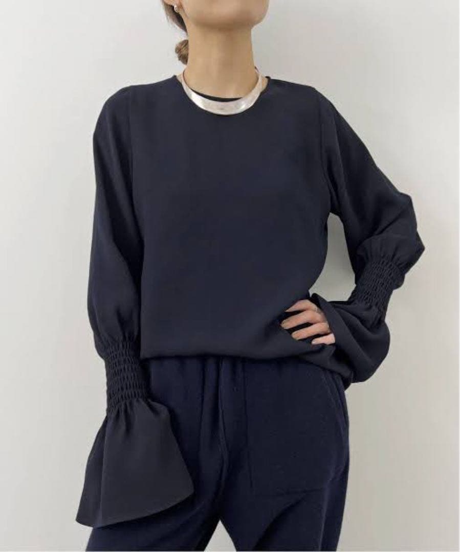 トップス L'Appartement Shirring Blouse