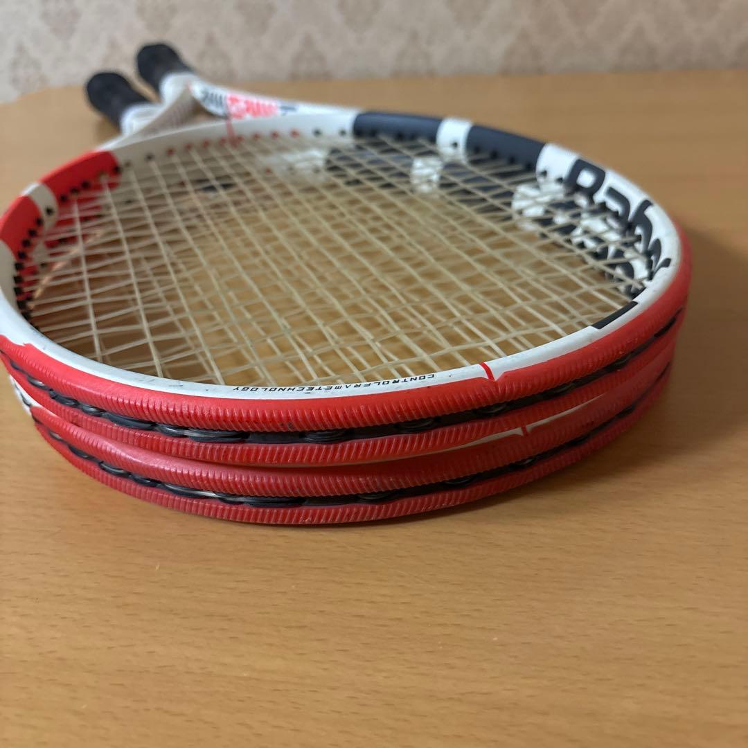 【中古】バボラ　PURE STRIKE 100 ラケット 2本
