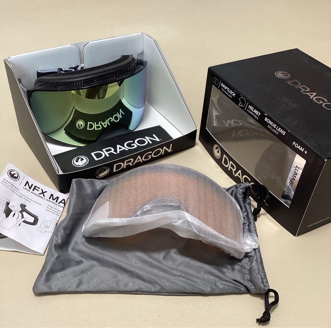 新品　DRAGON NFX MAG OTG スノーゴーグル アジアンフィット