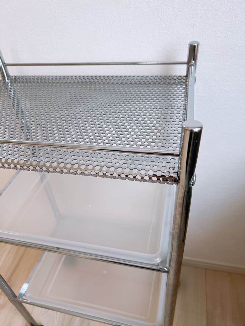 ☆ロコ☆ キャスター付3段ワゴン ヘアサロン バーバー 美容室 理容室