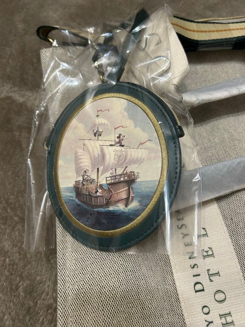 東京ディズニーシー ホテル ミラコスタ トートバッグ　ポストカード付