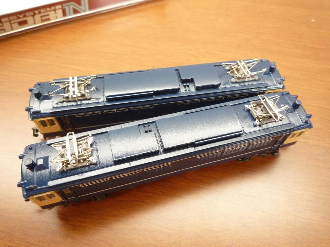 エイダイ　EF65-1000 電気機関車 Nゲージ 2両セット5151　5153