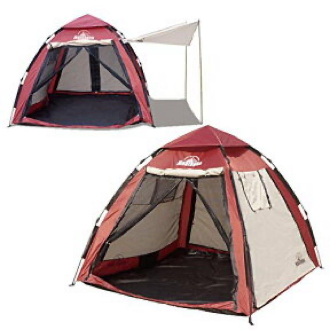 モンターナ スマートビルド メッシュテント 4～5人用 アウトドア 大型