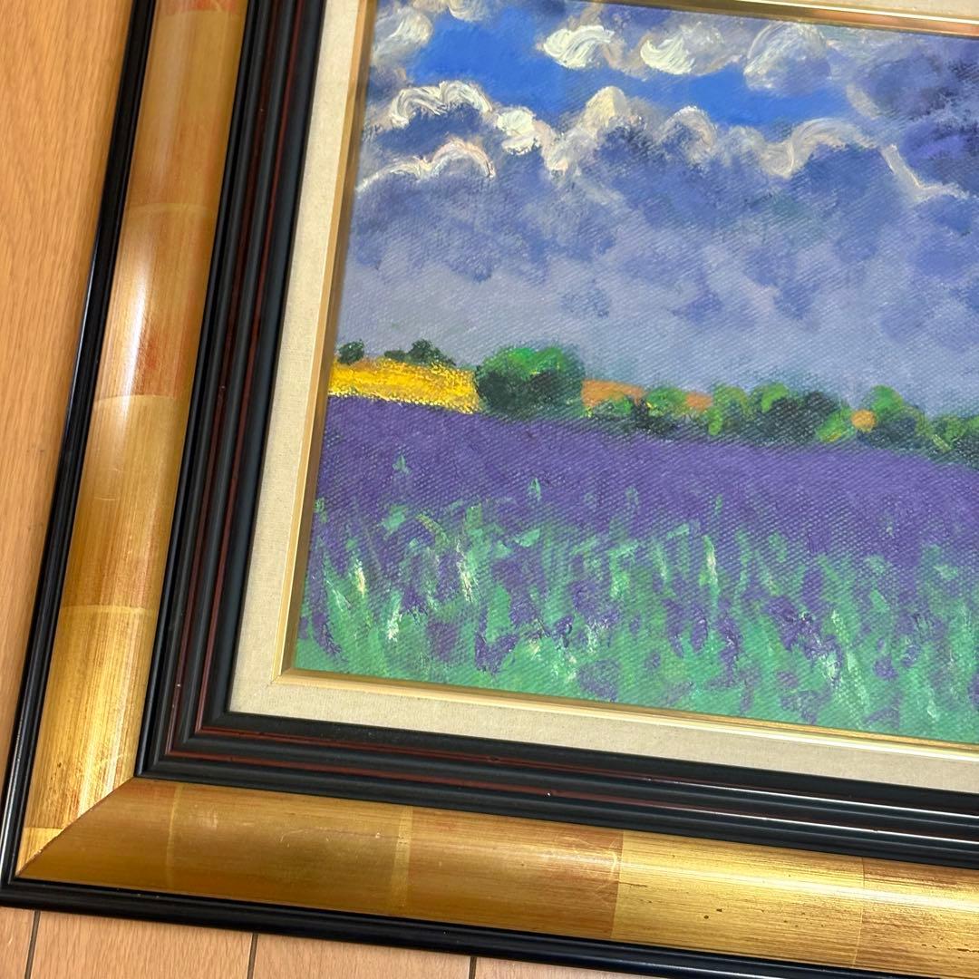 堀田高 油彩 油絵 風景画 アート 芸術 額装 油彩 油絵