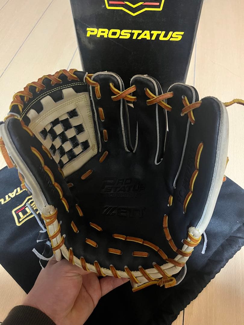 ☆KUMAMON☆  ZETT プロステイタス 軟式 オーダーグラブ