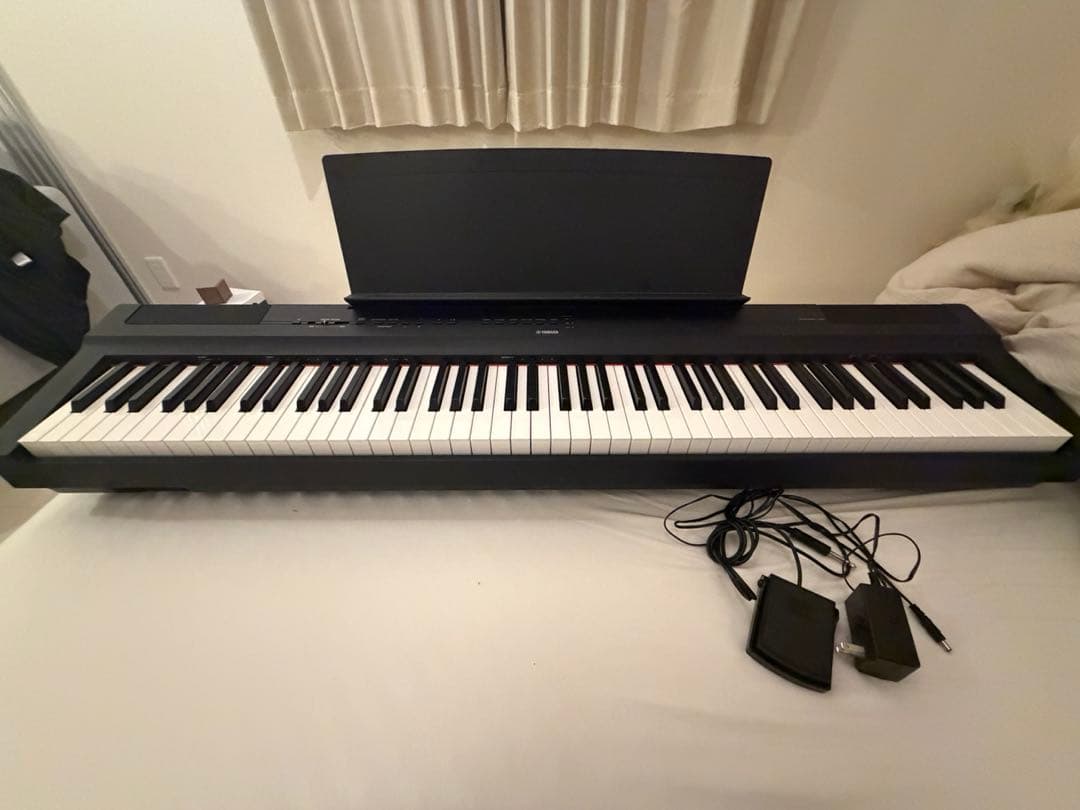 Yamaha P-125ab (引き取り限定、横浜)ブラック デジタルピアノ