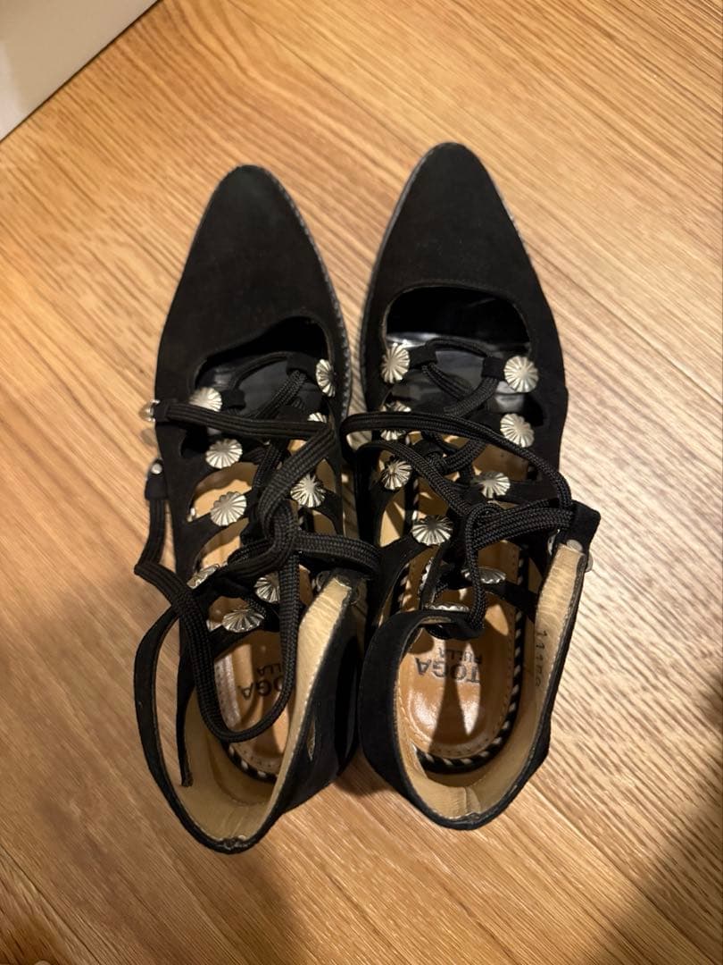 hatsu　TOGAPULLA レースアップシューズ