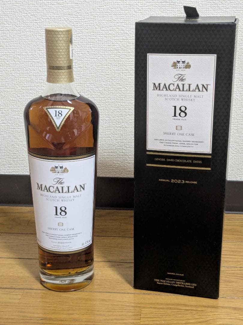 ザ マッカラン 18年 シェリーオーク (2023)