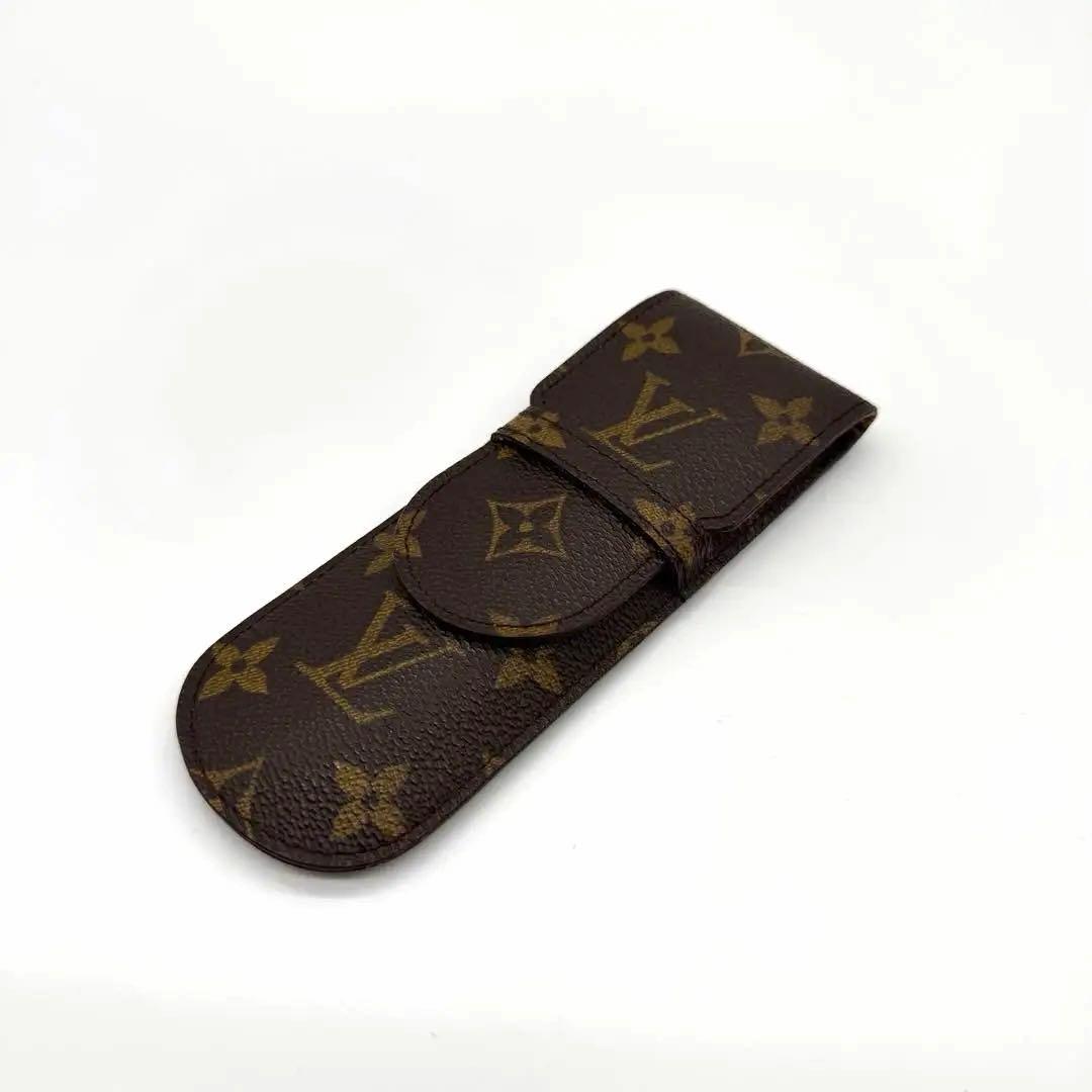 【美品】LOUIS VUITTON monogram pen case
