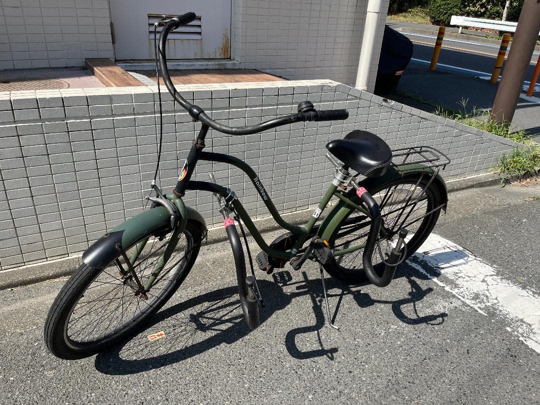 ボードキャリア付きビーチサイクル：ビーチクルーザー（※鵠沼海岸近辺手渡しのみ）