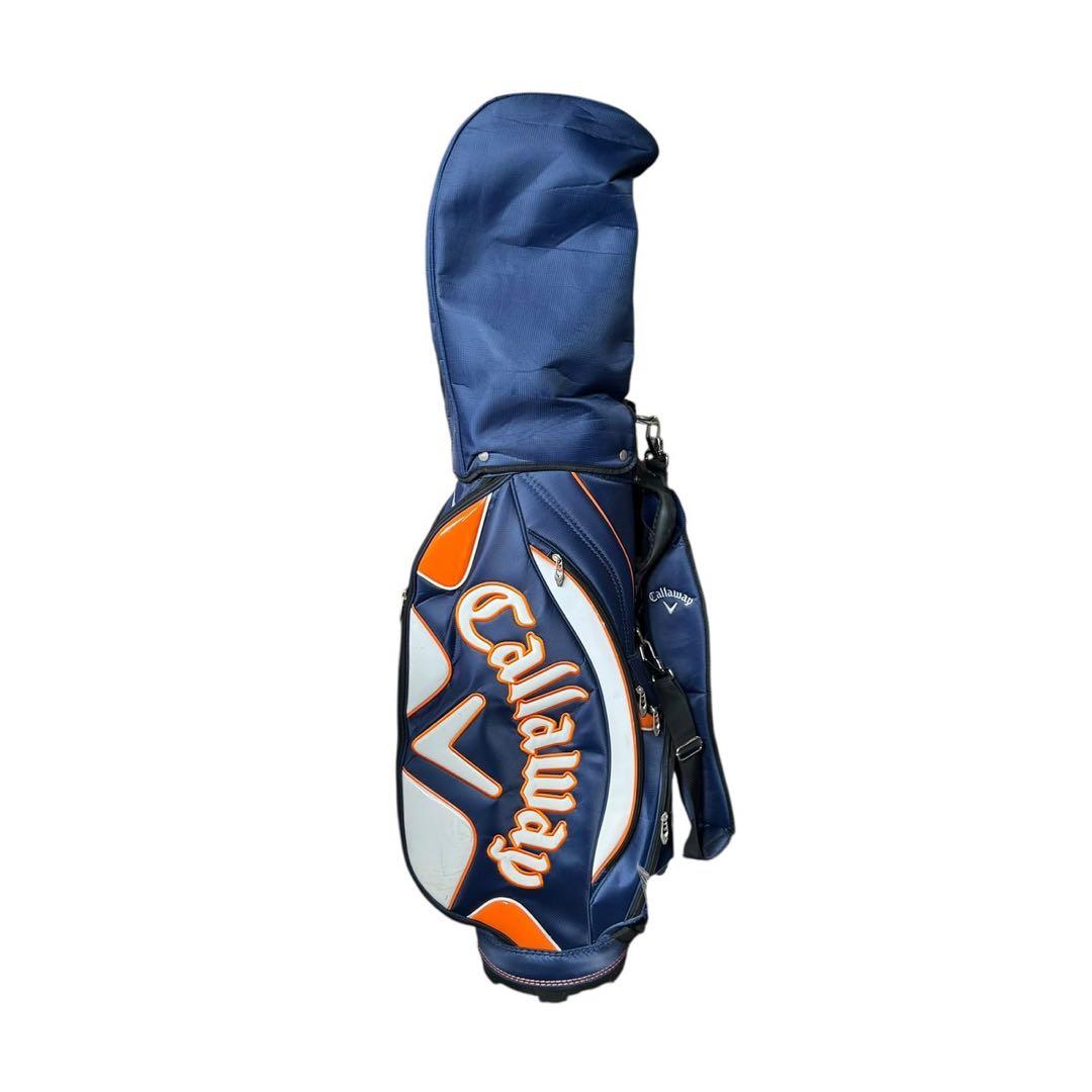 Callaway キャロウェイ キャディバッグ ネイビー×オレンジ