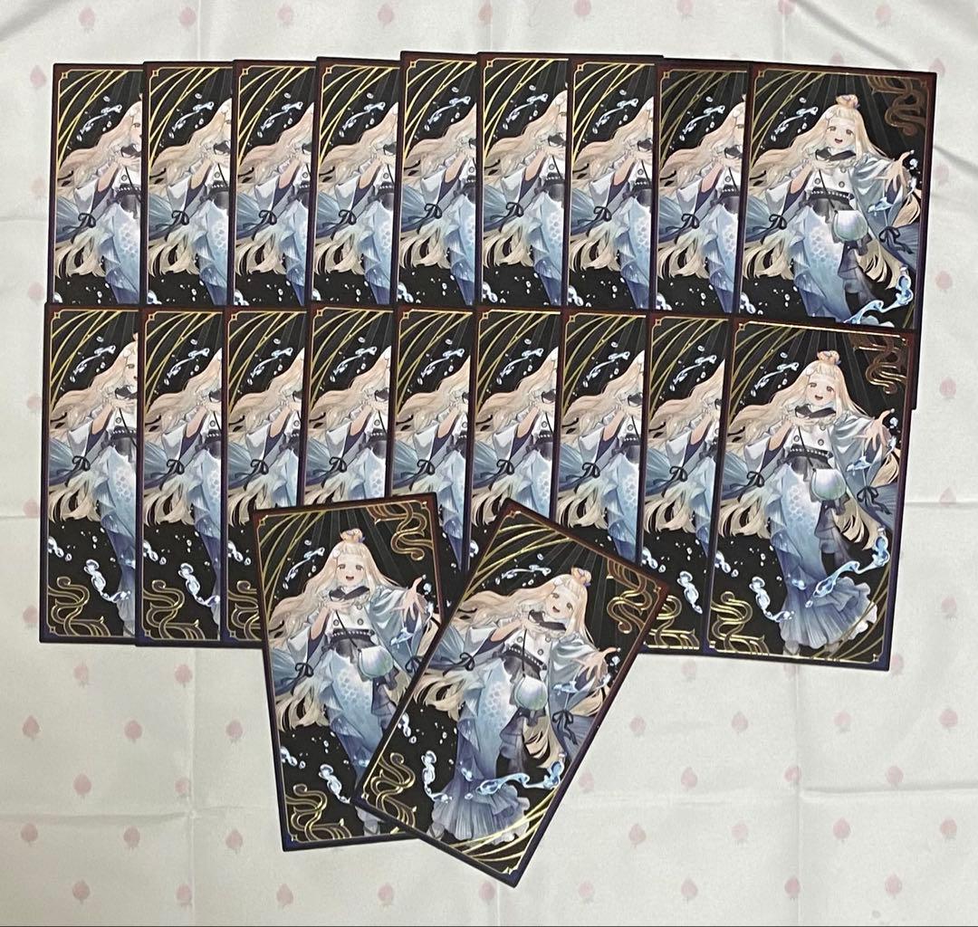 にじさんじ 町田ちま 妖怪万化 缶バッジ お札風カード