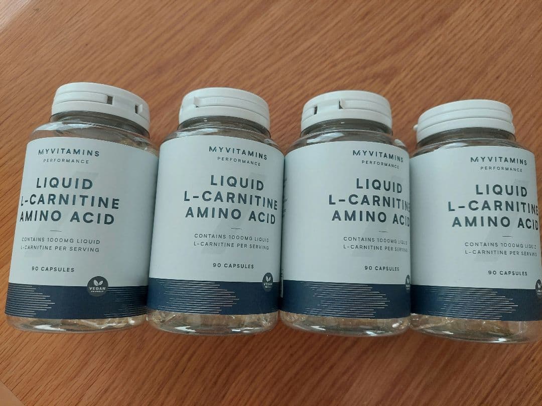 マイプロテイン リキッド L-カルニチン カプセル 90錠 4個 計360錠