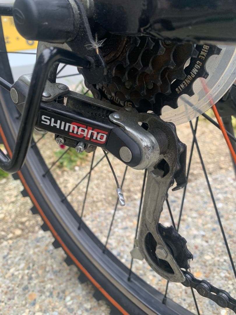 ドッペルギャンガー　マウンテンバイク風　シマノ21段変速　26インチ　折り畳み