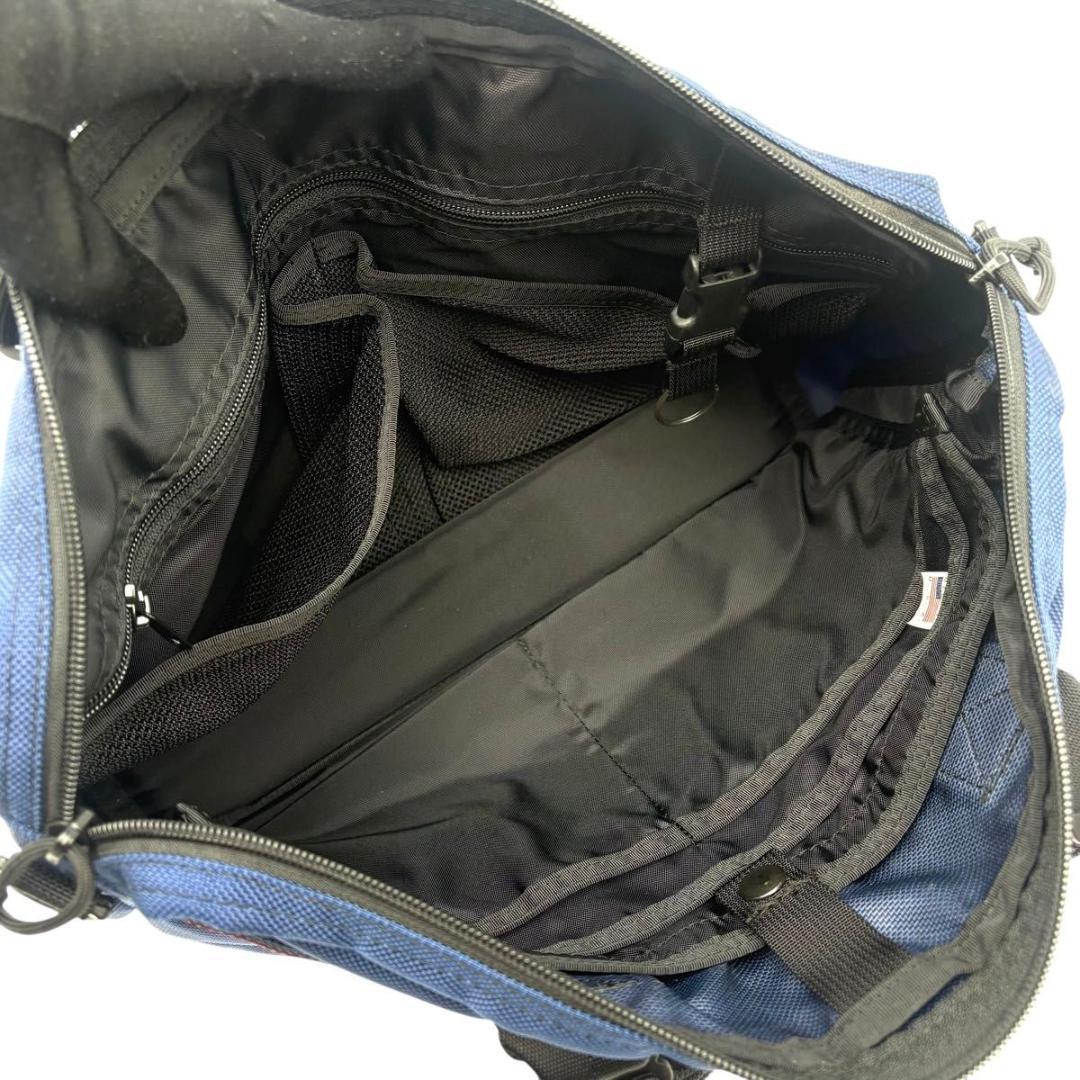 美品 ブリーフィング SL LINER ビジネスバッグ 2way ブルー　A4