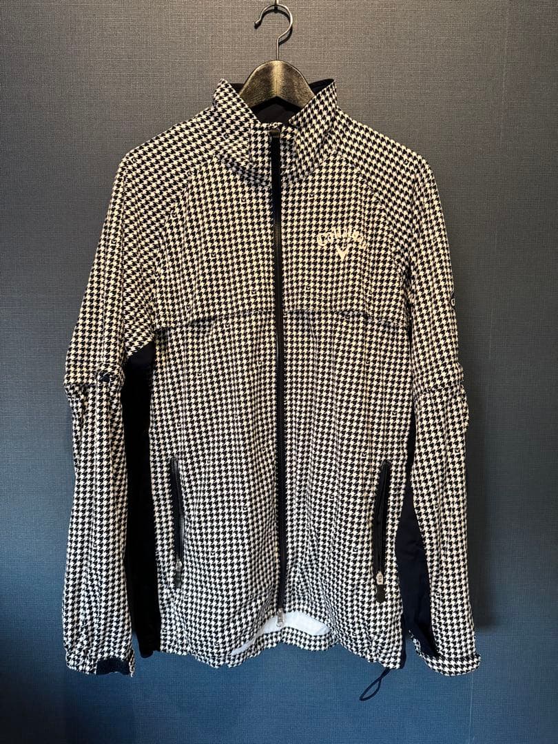 【最終価格】Callaway ハウンドトゥース レインウェア　ジャケット＆パンツ