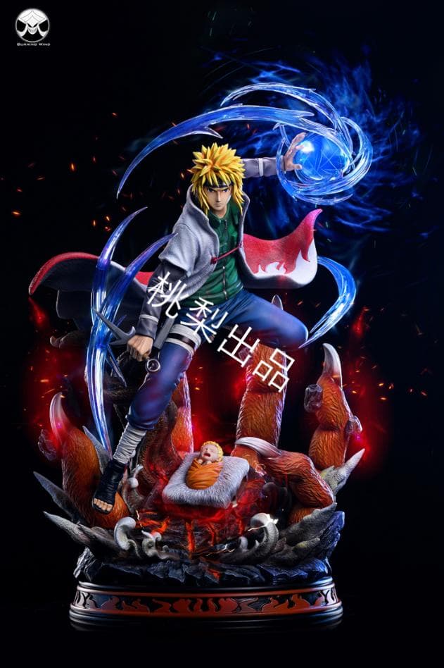 新品未開封『NARUTO』燃風 波風ミナト フィギュア ガレキ スタチュー