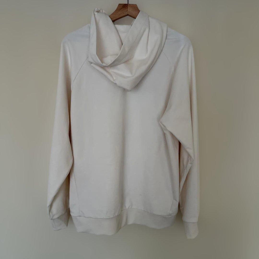 YONEX フード付きスウェットシャツ ホワイト　ソフテニ　ゴルフ