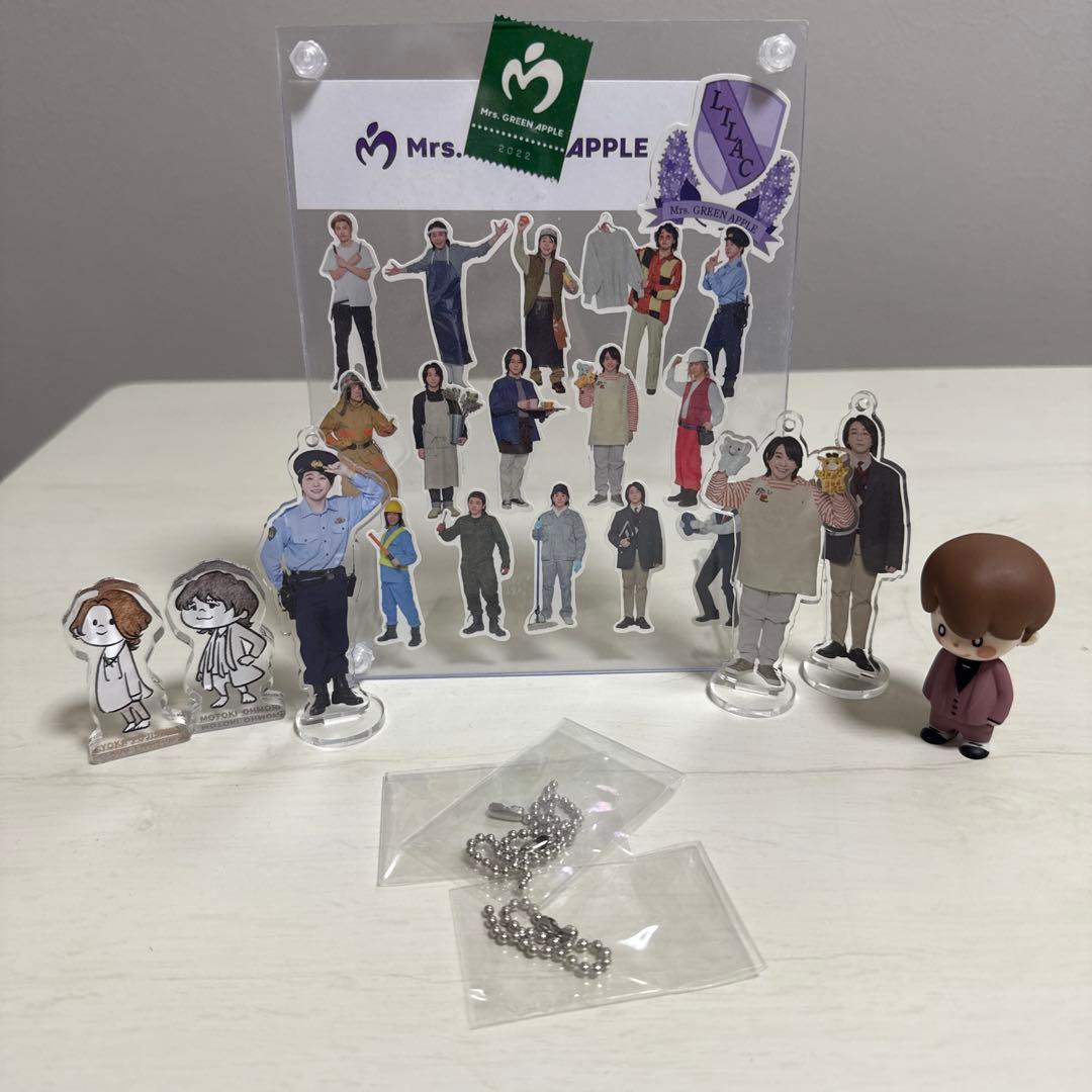 Mrs. GREEN APPLE ライラック アクリルスタンドセット