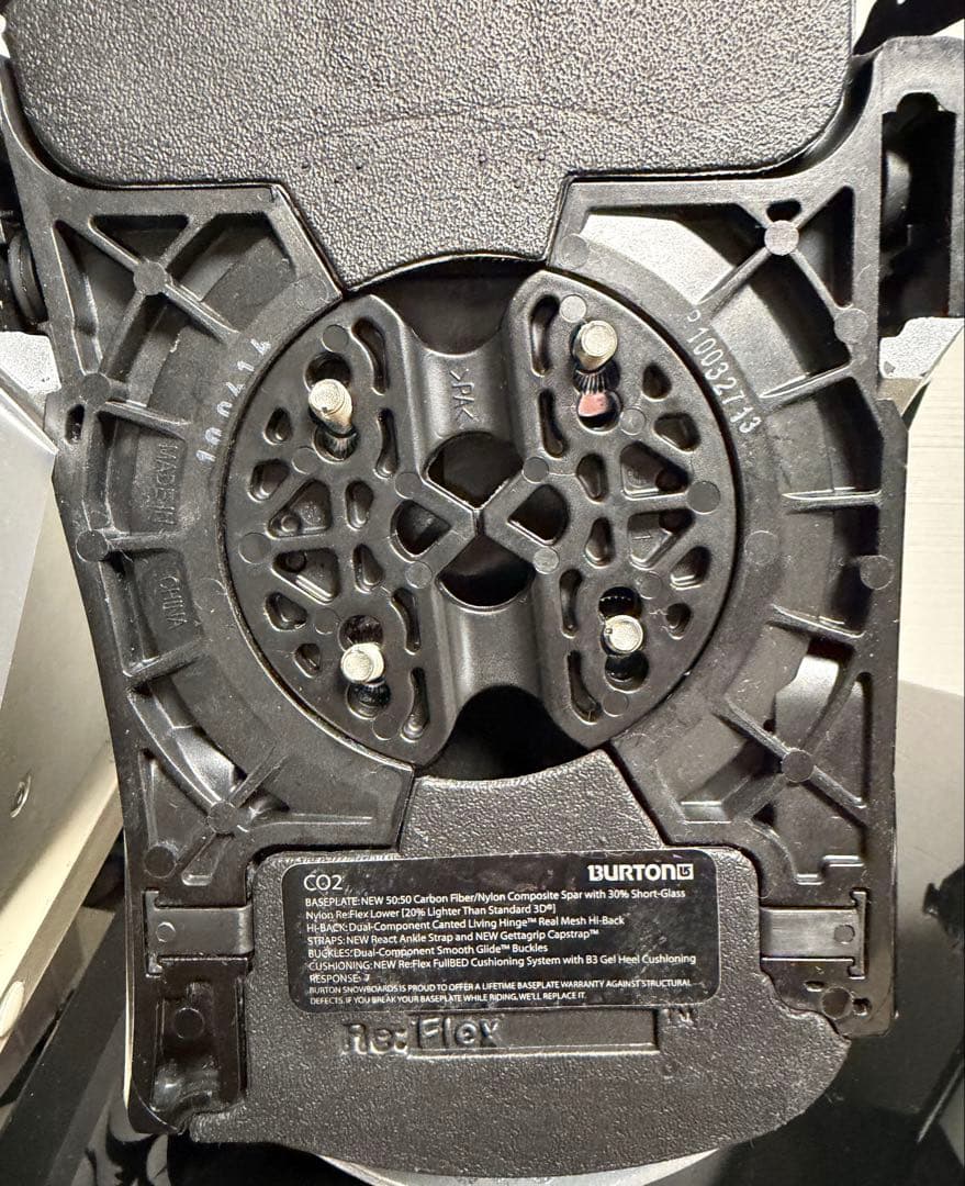 【美品】バートン CO2 BURTON Re:Flex ビンディングMサイズ