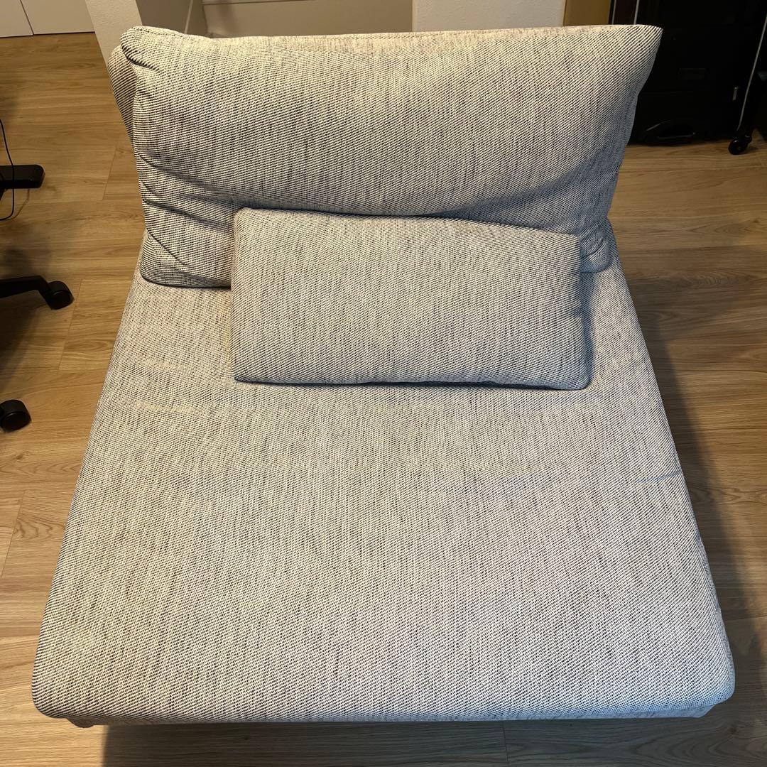 IKEA ソーデルハムン 1人掛け ヴィーアルプ ベージュ ブラウン