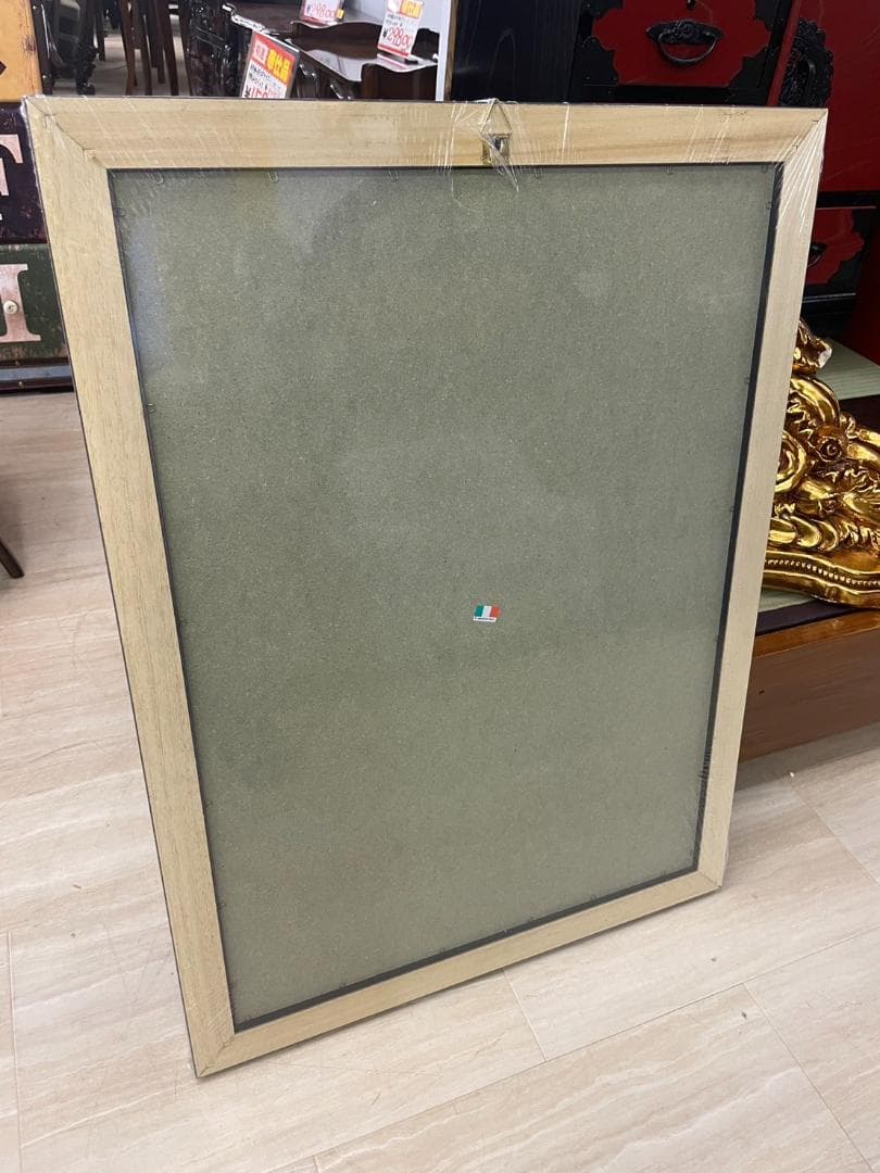 クリムト「KISS」イタリア製　絵画　アンティーク　額縁　額絵　ウォールアート